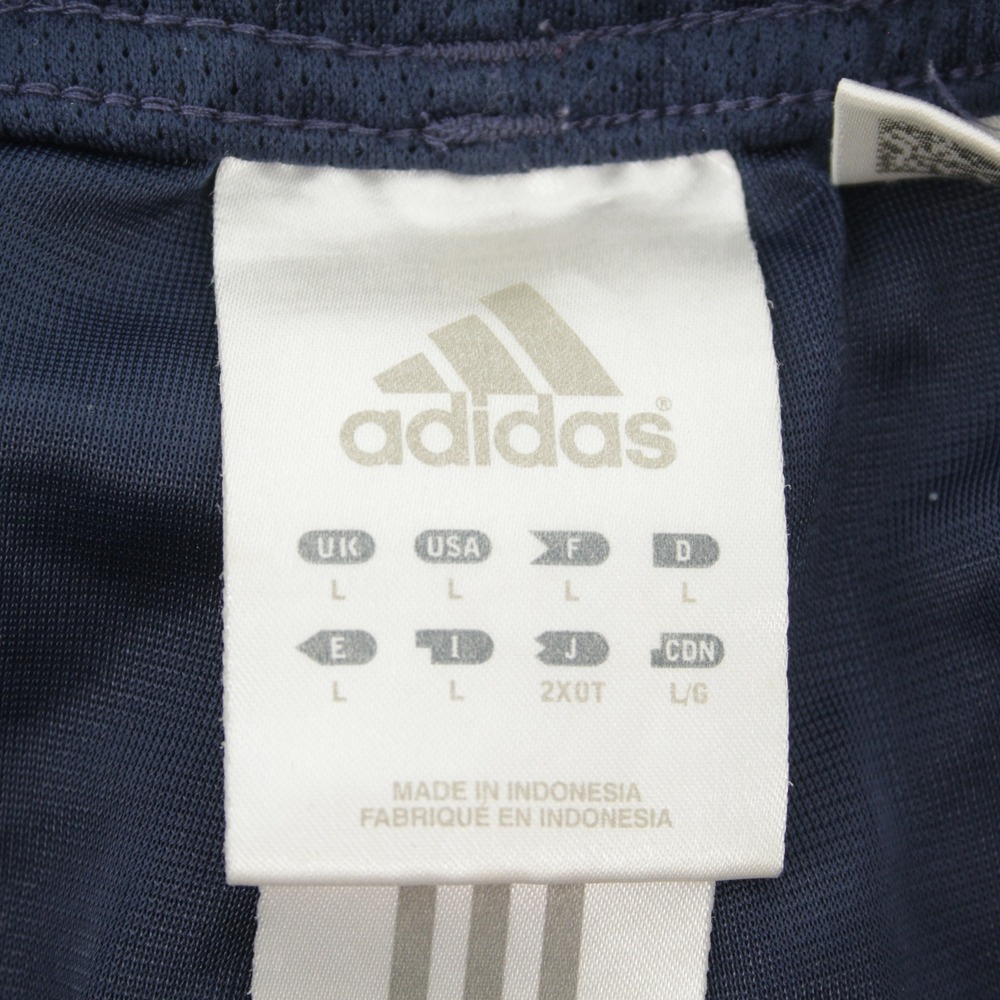 Adidas Women's Blue 3-Stripe Mesh‎ Athletic Track Pants Size Large - Picture 4 of 5